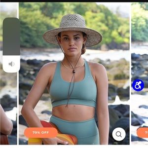 LEILANI SPORTS BRA - JUNIPER